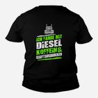Lustiges Trucker Kinder Tshirt: Diesel, Koffein & Kraftausdrücke