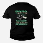 Papa Unschlagbar Herren Kinder Tshirt, Motivations-Slogan mit Boxhandschuhen