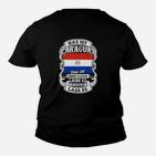 Paraguay Stolz Schwarzes Kinder Tshirt, Patriotischer Spruch Design