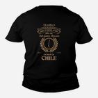 Patriotisches Kinder Tshirt Herren Deutschland-Chile, Herz Heimat Motiv