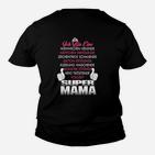 Super Mama Kinder Tshirt mit Spruch, Perfektes Geschenk für Mütter