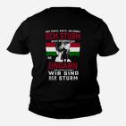 Ungarisches patriotisches Kinder Tshirt, Motiv Wir sind der Sturm