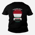Ungarisches Patriotisches Kinder Tshirt, Nicht Perfekt Aber Ungar Design