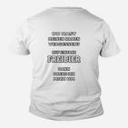 Freibier Spruch Kinder Tshirt, Lustiges Kinder Tshirt für Partys