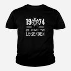 1974 Die Geburt Von Legenden Kinder T-Shirt