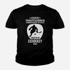 Achtung Eishockey Prinzessinnen Kinder T-Shirt