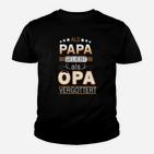 Als Papa Liebt, Als Opa Vergöttert Kinder Tshirt, Witziges Herren Outfit