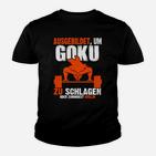 Ausgebildet Um Goku Schlagen Kinder T-Shirt
