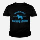 Australien Shepherd Kinder Tshirt, Herr Unterschätzt Nie Mann mit Aussie