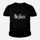 Betales Parodie-Design Schwarzes Kinder Tshirt, Lustiges Band-Motiv