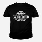 Bielefeld Kinder Tshirt mit Spruch - Kein Mann ist Perfekt, Nähe zur Perfektion