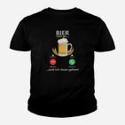 Bier Humor Kinder Tshirt Bier ruft an... und ich muss gehen! mit Bierglas-Design