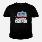 Camper Camping Wohnwagen Rente Kinder T-Shirt