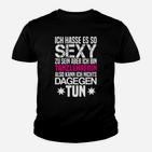 Damen Kinder Tshirt Sexy Tanzlehrerin, Lustiges Spruch-Kinder Tshirt