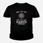 Darts-Spieler Kinder Tshirt, Lustiger Spruch Humor Tee