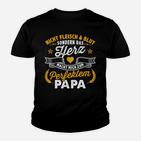 Das Herz Macht Mich Zum Perfektem Papa Kinder T-Shirt