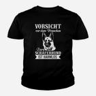 Der Schaferhund Ist Harmlos Kinder T-Shirt