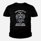 Die Kraft Schlägt Russen Kinder T-Shirt