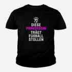 Diese Prinzessin Trägt Fußball Stollen Kinder T-Shirt