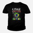 Ein Vida Inglaterra Brasileirot- Kinder T-Shirt