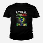 Ein Vida-Portugal-Brasiliro- Kinder T-Shirt