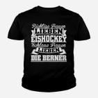 Eishockey Fan Kinder Tshirt für Frauen, Berner Liebe & Unterstützung