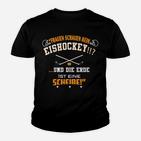 Eishockeyfrauen Erde Scheibe  Kinder T-Shirt