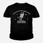 Elektriker-Astronaut Kinder Tshirt, Witziges Handwerker Spruch-Kinder Tshirt