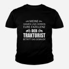 Eure Exzellenz Traktorist Kinder T-Shirt