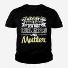 Feuerwehrfrau Und Mutter Keine Angst Kinder T-Shirt