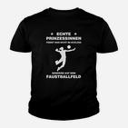 Fistball Feld Prinzessin Lustiges Sport Kinder Tshirt, Faustball Fan Tee