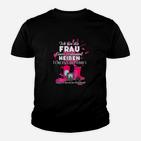 Frau Ein Feuerwehrmanns Kinder T-Shirt