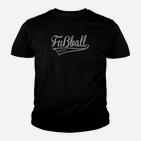 Fußball Mama Herren Kinder Tshirt in Schwarz, Ideal für Fußballmütter