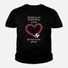 Fußball Mama Kinder Tshirt Schwarz, Muttertag Aufdruck Hemd