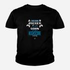 Gamer Kinder Tshirt Ich bin Zocker, Sohn mit Highscore, Schwarzes Gaming-Kinder Tshirt