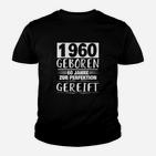 Geburtstags 60 Jahre 1960 60 Geburtstag Kinder T-Shirt