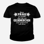 Gelsenkirchen Damen Kinder Tshirt Keine Frau ist perfekt - Gelsenkirchener nah dran