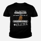 Goldendoodle Glitzerpelz Humor Kinder Tshirt, Hundeliebhaber Design
