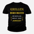 Grillenfrage Der Einstellung Kinder T-Shirt