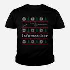 Hässlicher Weihnachts-Pulli Für Informatiker  Kinder T-Shirt
