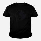 Herren Drachen-Logo Kinder Tshirt in Schwarz, Bequemes Modedesign
