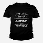 Humorvolles Ringen-Sportler Kinder Tshirt mit Spruch, Schwarzes Design