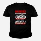 Ich Gehore Zu Einer Rumanin Kinder T-Shirt
