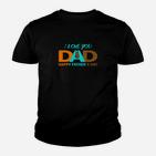 Ich Liebe Dich Papa Vatertag Geschenk Kinder T-Shirt