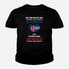 Island Das Leben Brachte Mich  Kinder T-Shirt