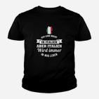 Italien Wird Immer In Mir Leben Kinder T-Shirt