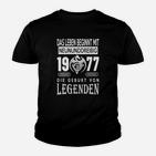 Jahrgang 1977 Legenden Geburt Kinder Tshirt, Retro Design für Männer