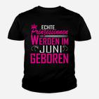 Juni Prinzessin Geburtstag Kinder T-Shirt