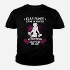 Krafttraining Motivations Kinder Tshirt Klar Pumpe, Fitness Kinder Tshirt