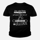 Labrador Glitzer Kinder Tshirt für Hundeliebhaber, Spruch Design